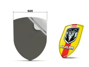Dodge Logos Haut de Gamme Auto Design Max Stylé Résistant